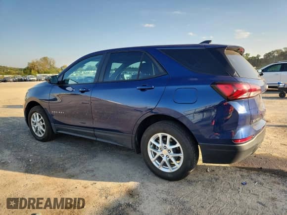 2023 Chevrolet Equinox LS z VIN 3GNAXSEG0PL178125, wystawiony jako Copart lot #69559805 z przebiegiem 38 700 mil mil oraz Szkoda całkowita • Salvage title. Historia ofert i sprzedaży dostępna na DreamBid. Obrazek 2.