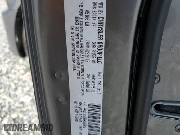 2011 Dodge Charger SE z VIN 2B3CL3CG3BH586613, wystawiony jako Copart lot #69274625 z przebiegiem 243 875 mil mil oraz Szkoda całkowita • Salvage title. Historia ofert i sprzedaży dostępna na DreamBid. Obrazek 12.