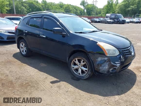 2010 Nissan Rogue S with VIN JN8AS5MV0AW108719, listed as a IAAI auction lot 42569737 with 233,468 mi miles and . Bid and sale history available at DreamBid. Image 1.