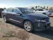 2019 Chevrolet Impala Premier with VIN 2G1105S31K9150452, listed as a Copart auction lot 81713595 with 53,980 mi miles and Salvage title. Bid and sale history available at DreamBid. Image 4.