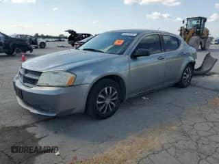 2008 Dodge Avenger SE with VIN 1B3LC46K68N628021, listed as a Copart auction lot 69295685 with 184,704 mi miles and Clean title. Bid and sale history available at DreamBid. Image 1.