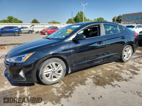 2020 Hyundai Elantra Value Edition with VIN KMHD84LF8LU070369, listed as a Copart auction lot 69657685 with Not provided miles and Salvage title. Bid and sale history available at DreamBid. Image 1.