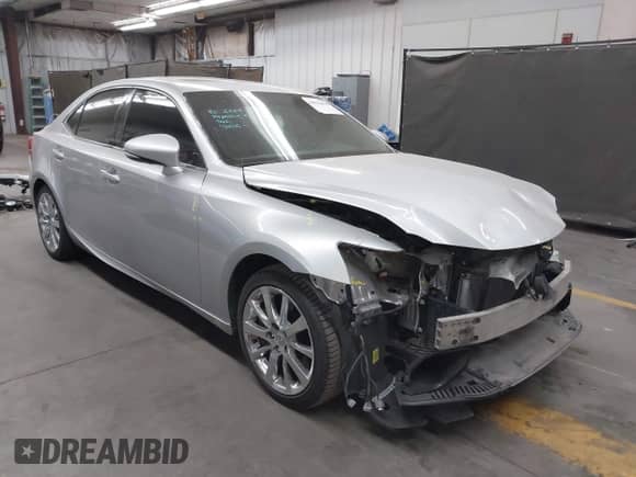 2016 Lexus IS 200t with VIN JTHBA1D21G5023791, listed as a IAAI auction lot 43034478 with 61,741 mi miles and . Bid and sale history available at DreamBid. Image 1.