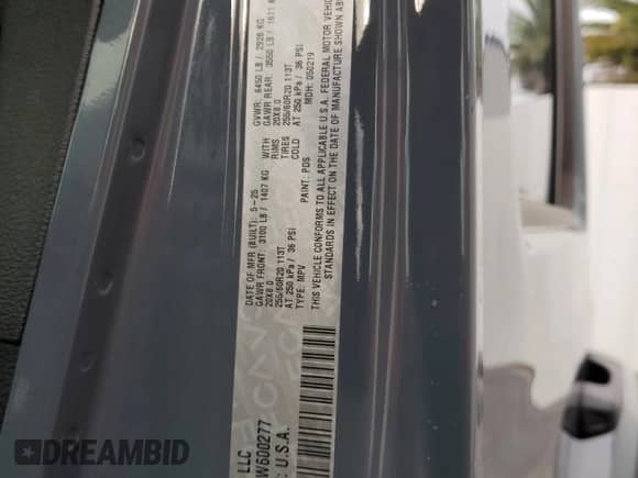 2025 Jeep Wrangler Sahara with VIN 1C4RJXP67SW600277, listed as a Copart auction lot 80646555 with 5,389 mi miles and Clean title. Bid and sale history available at DreamBid. Image 14.