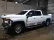 2025 Chevrolet Silverado 2500HD LT with VIN 2GC1KNEY2S1220449, listed as a Copart auction lot 89499945 with 14,124 mi miles and Clean title. Bid and sale history available at DreamBid. Image 1.