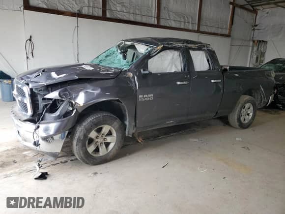 2016 Ram 1500 SLT with VIN 1C6RR7GG9GS144211, listed as a Copart auction lot 59546875 with 169,458 mi miles and Salvage title. Bid and sale history available at DreamBid. Image 1.