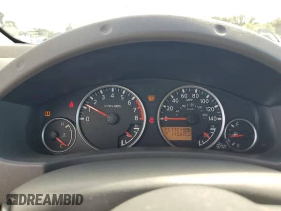 2006 Nissan Frontier SE with VIN 1N6AD07UX6C412495, listed as a Copart auction lot 84879235 with 257,704 mi miles and Salvage title. Bid and sale history available at DreamBid. Image 9.