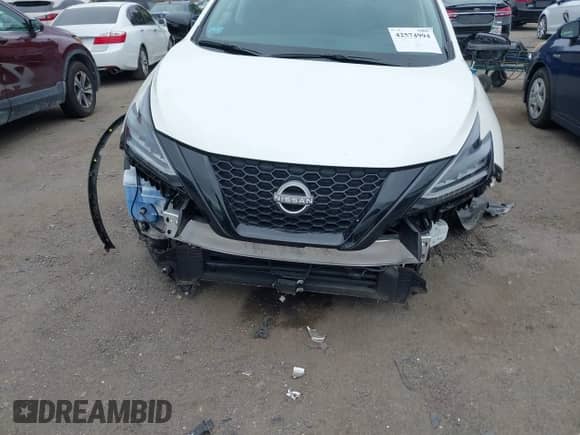 2024 Nissan Murano SV with VIN 5N1AZ2BS6RC107582, listed as a IAAI auction lot 42574994 with 10,996 mi miles and . Bid and sale history available at DreamBid. Image 6.