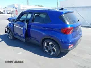2021 Hyundai Venue Denim with VIN KMHRC8A38MU103120, listed as a IAAI auction lot 43492415 with 68,889 mi miles and . Bid and sale history available at DreamBid. Image 3.
