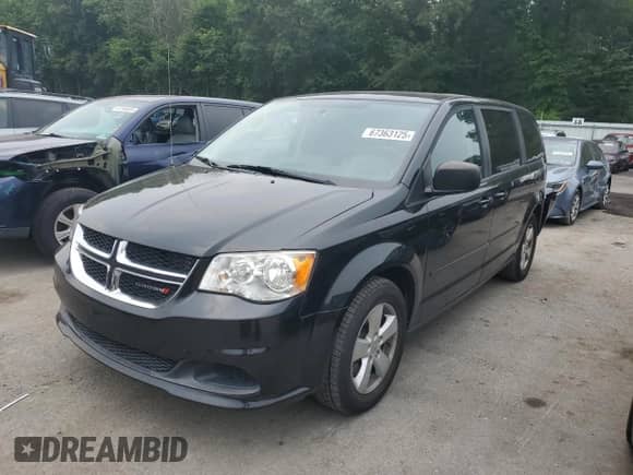 2016 Dodge Grand Caravan SE with VIN 2C4RDGBG3GR340614, listed as a Copart auction lot 67363125 with 22,547 mi miles and Salvage title. Bid and sale history available at DreamBid. Image 1.