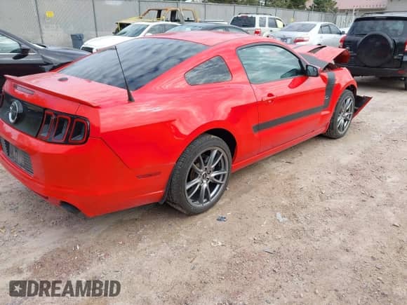 2014 Ford Mustang GT with VIN 1ZVBP8CF0E5243561, listed as a IAAI auction lot 43439298 with 37,040 mi miles and . Bid and sale history available at DreamBid. Image 4.