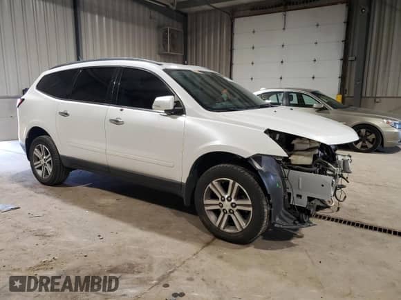 2017 Chevrolet Traverse LT с VIN 1GNKRHKD1HJ107066, выставлен на аукционе Copart как лот 70248925 с пробегом 100 360 миль миль и Списание • Salvage title. История ставок и продаж доступна на DreamBid. Изображение 4.