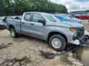 2024 Chevrolet Silverado 1500 Work Truck with VIN 1GCRAAEKXRZ315854, listed as a Copart auction lot 60700275 with 19,002 mi miles and Salvage title. Bid and sale history available at DreamBid. Image 4.