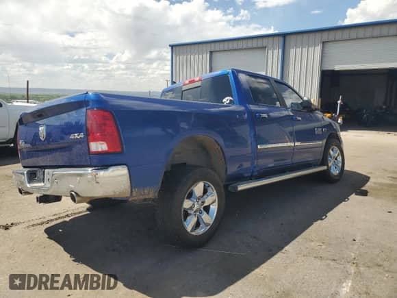 2017 Ram 1500 Big Horn with VIN 1C6RR7TT7HS588207, listed as a Copart auction lot 61862755 with 115,077 mi miles and Salvage title. Bid and sale history available at DreamBid. Image 3.