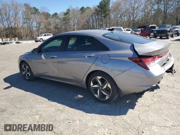 2023 Hyundai Elantra SEL с VIN KMHLS4AG6PU555060, выставлен на аукционе Copart как лот 49100785 с пробегом 34 389 миль миль и Списание • Salvage title. История ставок и продаж доступна на DreamBid. Изображение 2.