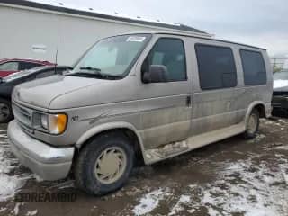 2002 Ford Econoline Cargo z VIN 1FDRE14W12HB32827, wystawiony jako Copart lot #84039804 z przebiegiem 263 809 mil mil oraz Czysty tytuł • Clean title. Historia ofert i sprzedaży dostępna na DreamBid. Obrazek 1.