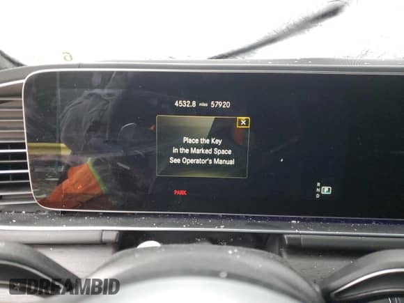 2021 Mercedes-Benz GLS 63 AMG with VIN 4JGFF8KE4MA367320, listed as a Copart auction lot 89048485 with 57,920 mi miles and Salvage title. Bid and sale history available at DreamBid. Image 9.