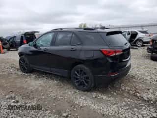 2022 Chevrolet Equinox RS с VIN 2GNAXWEV1N6129765, выставлен на аукционе Copart как лот 82094405 с пробегом 30 371 миль миль и Списание • Salvage title. История ставок и продаж доступна на DreamBid. Изображение 2.