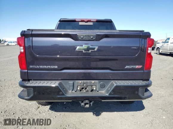 2023 Chevrolet Silverado 1500 ZR2 with VIN 3GCUDHELXPG301775, listed as a Copart auction lot 68156555 with Not provided miles and Salvage title. Bid and sale history available at DreamBid. Image 6.