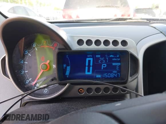 2014 Chevrolet Sonic LTZ with VIN 1G1JE6SB4E4226395, listed as a IAAI auction lot 42399611 with 150,847 mi miles and . Bid and sale history available at DreamBid. Image 7.