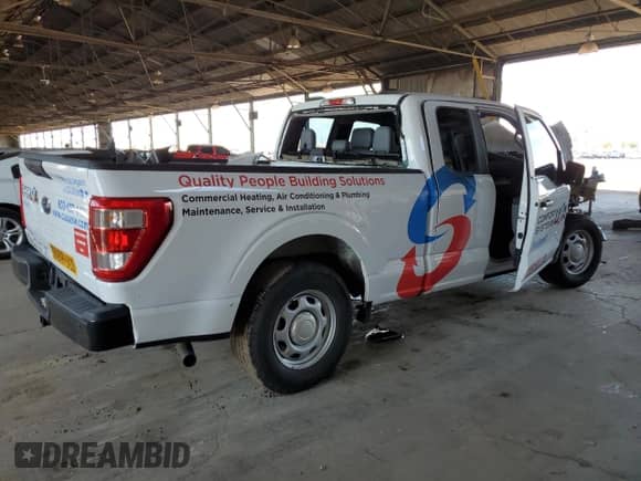 2021 Ford F-150 XL с VIN 1FTEX1CBXMKE12215, выставлен на аукционе Copart как лот 58756335 с пробегом Не указан миль и Списание • Salvage title. История ставок и продаж доступна на DreamBid. Изображение 3.