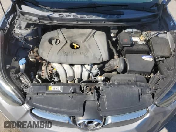 2013 Hyundai Elantra GLS with VIN KMHDH4AE5DU788473, listed as a Copart auction lot 89661395 with 193,655 mi miles and Salvage title. Bid and sale history available at DreamBid. Image 11.