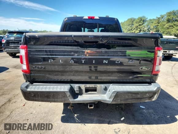 2022 Ford F-150 XLT with VIN 1FTFW1ED3NFB08580, listed as a Copart auction lot 84300815 with 67,768 mi miles and Salvage title. Bid and sale history available at DreamBid. Image 6.