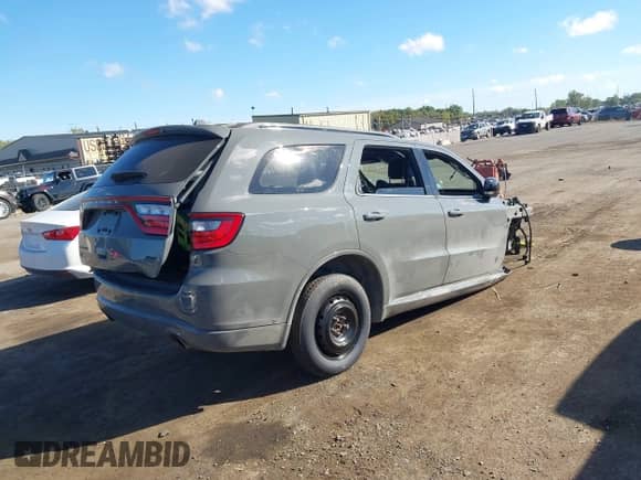 2020 Dodge Durango GT with VIN 1C4RDJDG6LC349014, listed as a IAAI auction lot 43346983 with Not provided miles and . Bid and sale history available at DreamBid. Image 4.