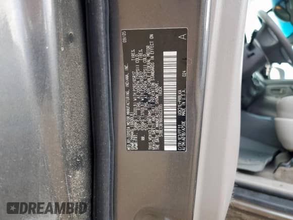 2006 Toyota Tundra Limited z VIN 5TBET38166S503395, wystawiony jako Copart lot #64059895 z przebiegiem 152 490 mil mil oraz Szkoda całkowita • Salvage title. Historia ofert i sprzedaży dostępna na DreamBid. Obrazek 12.