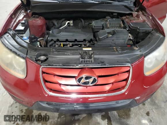 2010 Hyundai Santa Fe GLS with VIN 5NMSGDAB0AH384598, listed as a Copart auction lot 80566885 with 167,186 mi miles and Clean title. Bid and sale history available at DreamBid. Image 12.