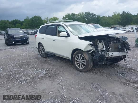 2015 Nissan Pathfinder SV с VIN 5N1AR2MN1FC707123, выставлен на аукционе IAAI как лот 42525435 с пробегом 144 006 миль миль и . История ставок и продаж доступна на DreamBid. Изображение 1.