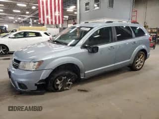 2013 Dodge Journey Crew with VIN 3C4PDDDG5DT589556, listed as a Copart auction lot 80050225 with 138,435 mi miles and Salvage title. Bid and sale history available at DreamBid. Image 1.