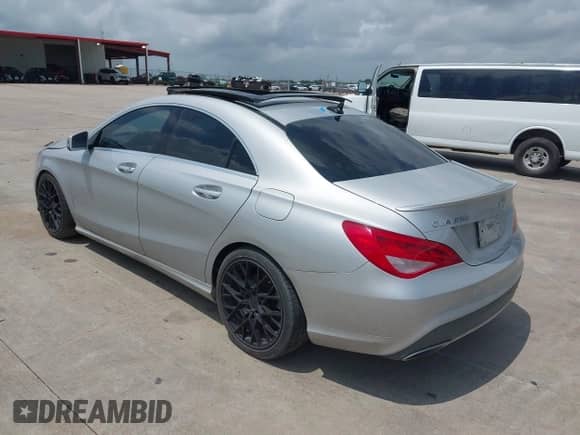 2017 Mercedes-Benz CLA 250 with VIN WDDSJ4GB2HN422229, listed as a IAAI auction lot 42045970 with 130,602 mi miles and . Bid and sale history available at DreamBid. Image 3.