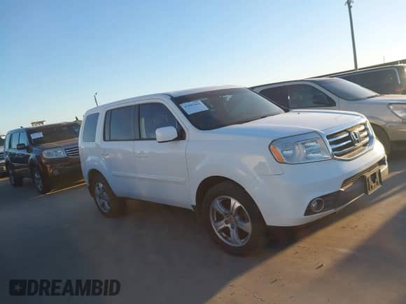 2013 Honda Pilot EX-L with VIN 5FNYF3H57DB004024, listed as a IAAI auction lot 43597652 with 144,099 mi miles and . Bid and sale history available at DreamBid. Image 13.