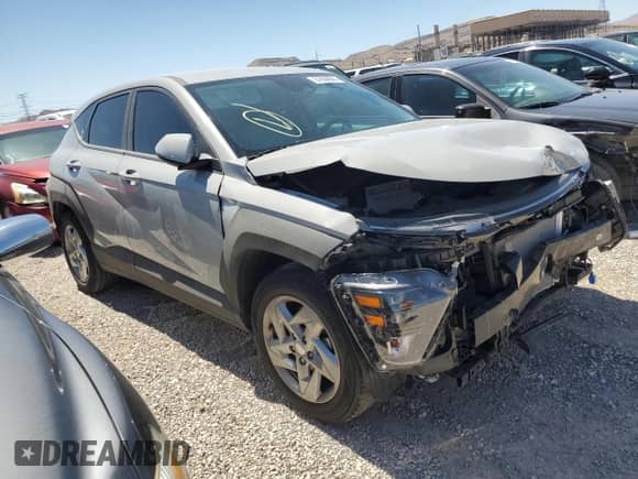 2024 Hyundai Kona SE с VIN KM8HA3AB7RU064765, выставлен на аукционе Copart как лот 67609944 с пробегом 4 759 миль миль и Списание • Salvage title. История ставок и продаж доступна на DreamBid. Изображение 4.