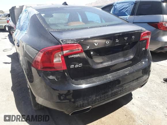 2015 Volvo S60 T6 Drive-E with VIN YV149MFK4F2336717, listed as a Copart auction lot 51391435 with Not provided miles and Salvage title. Bid and sale history available at DreamBid. Image 6.