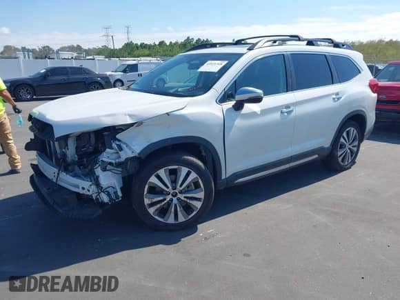 2019 Subaru Ascent Touring with VIN 4S4WMARD1K3452174, listed as a IAAI auction lot 43521348 with 61,274 mi miles and . Bid and sale history available at DreamBid. Image 2.