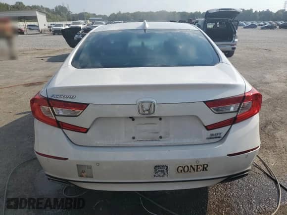 2019 Honda Accord Touring with VIN 1HGCV2F98KA003923, listed as a Copart auction lot 80894575 with 81,926 mi miles and Salvage title. Bid and sale history available at DreamBid. Image 6.