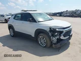 2024 Chevrolet TrailBlazer LS with VIN KL79MNSL7RB161525, listed as a IAAI auction lot 43153040 with 64,769 mi miles and . Bid and sale history available at DreamBid. Image 1.