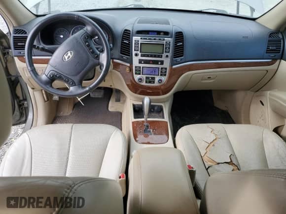 2009 Hyundai Santa Fe Limited с VIN 5NMSH13E09H321466, выставлен на аукционе Copart как лот 71076945 с пробегом 186 992 миль миль и Списание • Salvage title. История ставок и продаж доступна на DreamBid. Изображение 8.