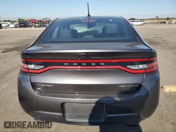 2016 Dodge Dart SXT with VIN 1C3CDFBB7GD507780, listed as a Copart auction lot 80470435 with Not provided miles and Salvage title. Bid and sale history available at DreamBid. Image 6.