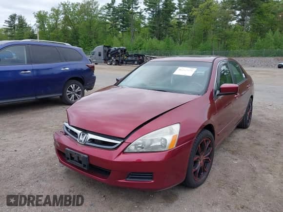 2006 Honda Accord EX-L with VIN 1HGCM66536A052721, listed as a IAAI auction lot 42313036 with 150,042 mi miles and . Bid and sale history available at DreamBid. Image 2.