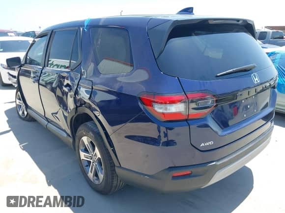 2025 Honda Pilot EX-L с VIN 5FNYG1H48SB056865, выставлен на аукционе IAAI как лот 42439807 с пробегом 18 442 миль миль и . История ставок и продаж доступна на DreamBid. Изображение 3.