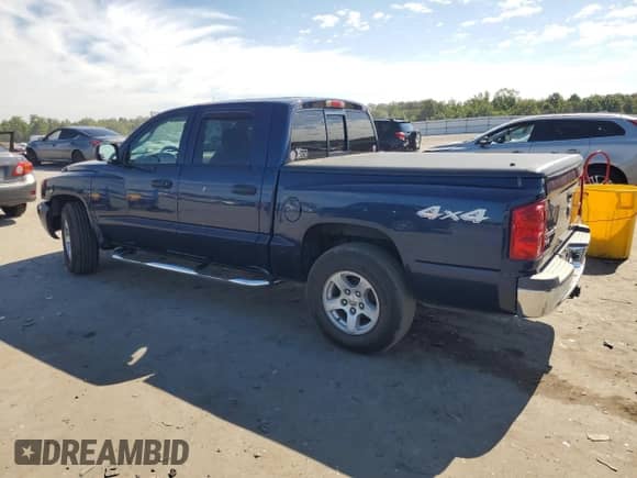 2005 Dodge Dakota SLT with VIN 1D7HW48N05S115837, listed as a Copart auction lot 70423865 with 192,731 mi miles and Clean title. Bid and sale history available at DreamBid. Image 2.