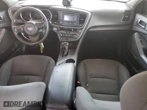 2015 Kia Optima LX with VIN 5XXGM4A75FG415621, listed as a Copart auction lot 84816275 with 166,416 mi miles and Salvage title. Bid and sale history available at DreamBid. Image 8.