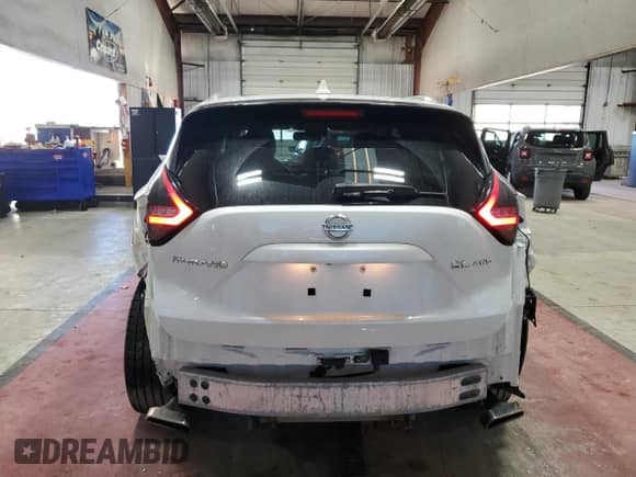 2020 Nissan Murano SL with VIN 5N1AZ2CS0LN116238, listed as a Copart auction lot 85480655 with 58,123 mi miles and Salvage title. Bid and sale history available at DreamBid. Image 6.