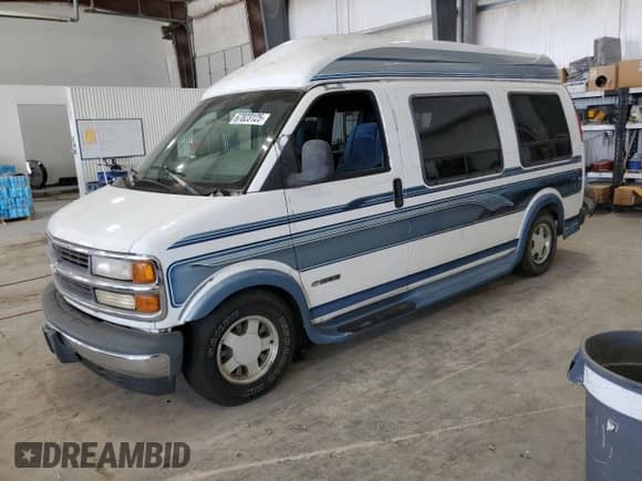 1999 Chevrolet Express с VIN 1GBFG15RXX1052568, выставлен на аукционе Copart как лот 67823125 с пробегом 190 714 миль миль и Списание • Salvage title. История ставок и продаж доступна на DreamBid. Изображение 1.