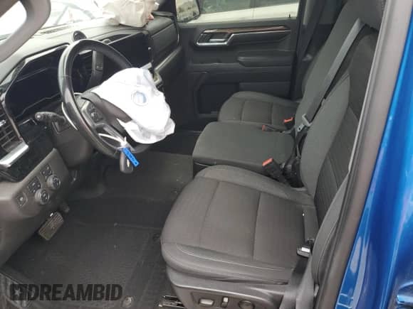 2024 Chevrolet Silverado 1500 LT with VIN 1GCUDDED1RZ156243, listed as a Copart auction lot 64576975 with 55,220 mi miles and Salvage title. Bid and sale history available at DreamBid. Image 7.