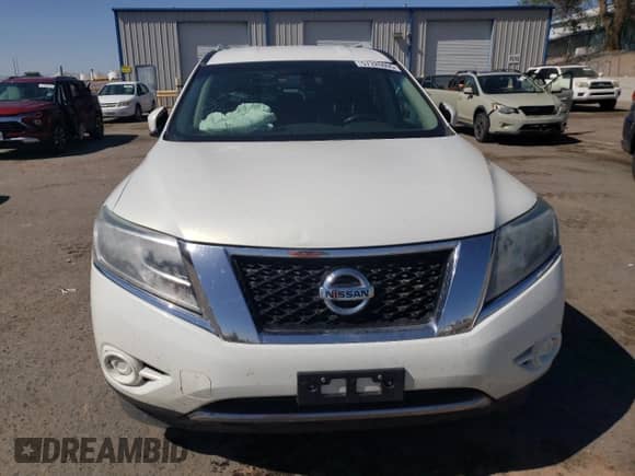 2013 Nissan Pathfinder SV z VIN 5N1AR2MM2DC627155, wystawiony jako Copart lot #57326095 z przebiegiem 126 145 mil mil oraz Szkoda całkowita • Salvage title. Historia ofert i sprzedaży dostępna na DreamBid. Obrazek 5.