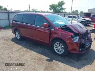 2020 Dodge Grand Caravan SXT with VIN 2C4RDGCG6LR200761, listed as a IAAI auction lot 42918321 with 86,293 mi miles and . Bid and sale history available at DreamBid. Image 1.